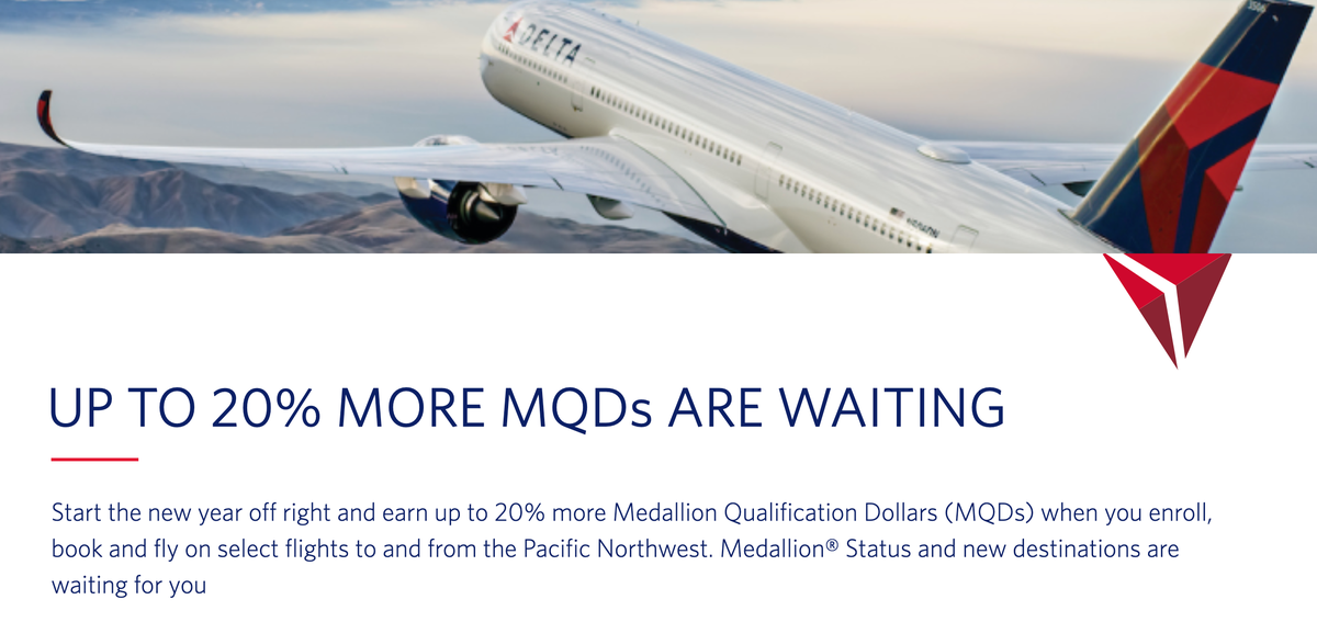 Delta bonus MQD promo